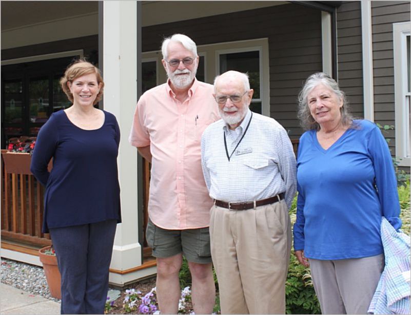 Pre reunion brunch -- Hope, Doug, Bob, and Diane